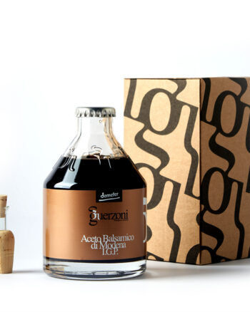 Aceto Balsamico di Modena I.G.P.   Serie Bronzo Biologico e Biodinamico da 250ml Guerzoni