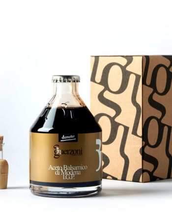 Aceto Balsamico di Modena I.G.P.  Serie Oro Biologico e Biodinamico da 250ml Guerzoni