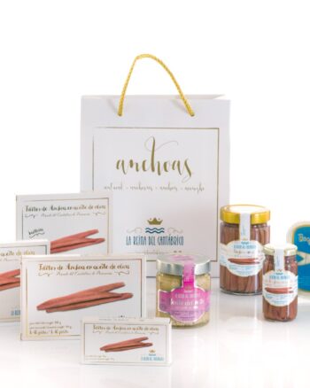 Alici del Cantábrico da 600gr (Peso Sgocciolato 380gr - Latta con linguetta) "90 FILETTI CIRCA"